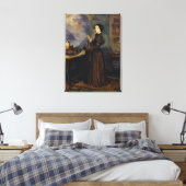 Zelfportret Canvas Afdruk (Insitu (Slaapkamer))