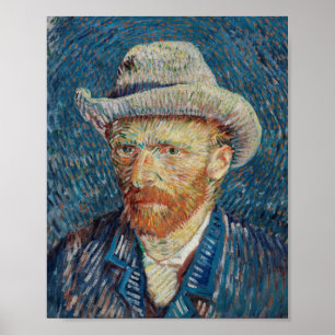 Zelfportret de Van Gogh Poster