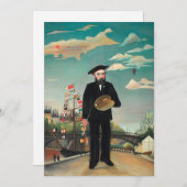Zelfportret | Henri Rousseau (Voorkant / Achterkant)