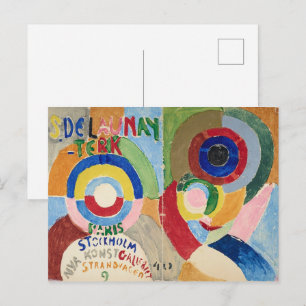 Zelfportret Hoes Sonia Delaunay-Terk Briefkaart