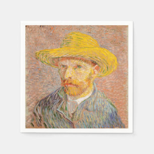 Zelfportret impressionistische schilder Vincent Va Servet