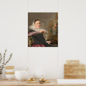 Zelfportret - Judith Leyster Fine Art Poster (Keuken)