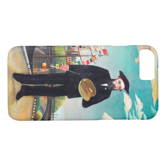 Zelfportret, landschap, Rousseau Case-Mate iPhone Case (Achterkant (Horizontaal))