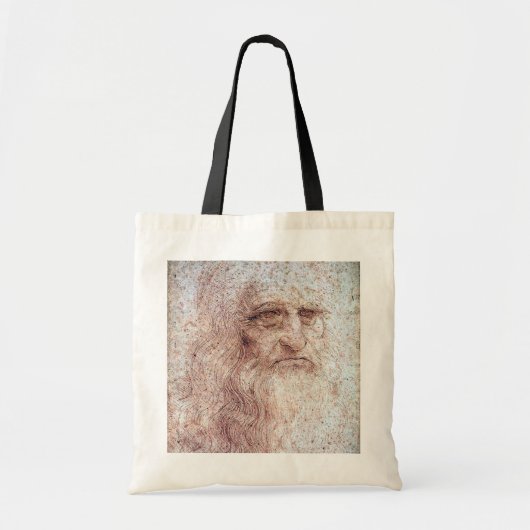 Zelfportret, Leonardo da Vinci Tote Bag (Voorkant)