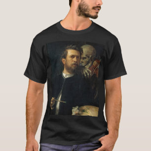 Zelfportret met de dood als violist (door Böcklin) T-shirt