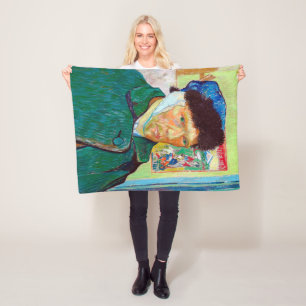 Zelfportret met gebandatuurd oor, Van Gogh Fleece Deken