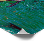 Zelfportret met gebandatuurd oor, Van Gogh Poster (Hoek)