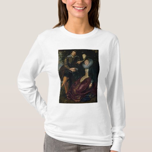 Zelfportret met Isabella Brandt T-shirt (Voorkant)