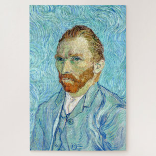 Zelfportret met Pallette vincent van gogh cool Legpuzzel