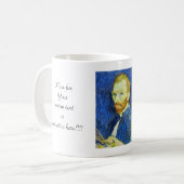 Zelfportret met Pallette vincent van gogh Koffiemok (Voorkant links)