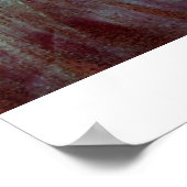 Zelfportret met Pet en pijp van Gogh Poster (Hoek)