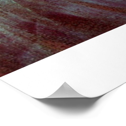 Zelfportret met Pet en pijp van Gogh Poster (Hoek)