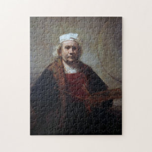 Zelfportret met twee cirkels, Rembrandt Legpuzzel