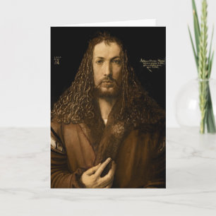 Zelfportret op de achtentwintigste leeftijd van 15 kaart