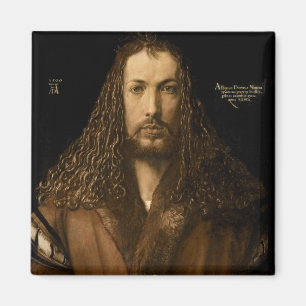 Zelfportret op de achtentwintigste leeftijd van 15 magneet