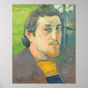 Zelfportret - Paul Gauguin Fine Art Poster