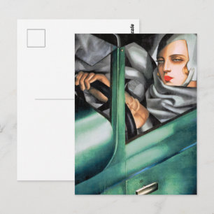 Zelfportret   Tamara De Lempicka   Briefkaart