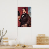 Zelfportret van Edgar Degas, Poster (Keuken)