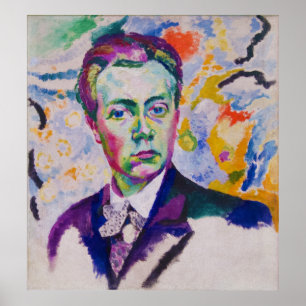 Zelfportret van Robert Delaunay Poster