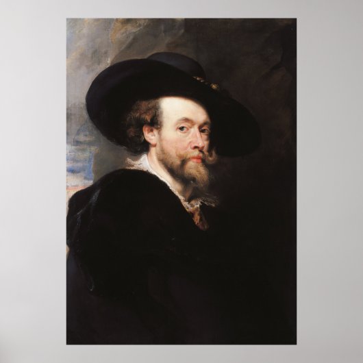 Zelfportret van Sir Peter Paul Rubens Poster (Voorkant)