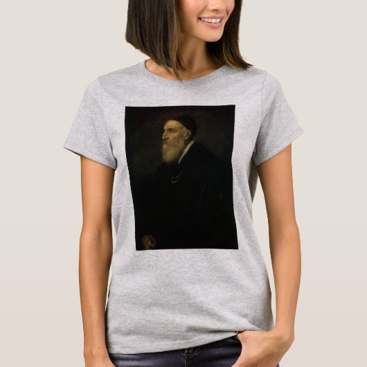 Zelfportret van Titiaan,  renaissance Art T-shirt (Voorkant)