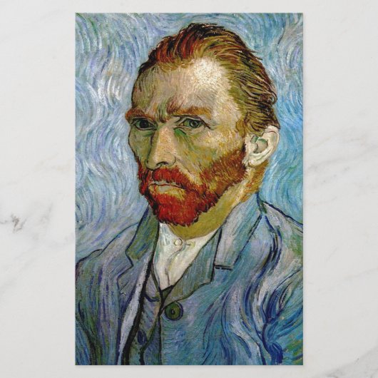 Zelfportret van Van Gogh Briefpapier (Voorkant)