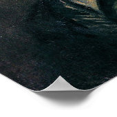 Zelfportret van Vincent van Gogh 1886 Poster (Hoek)