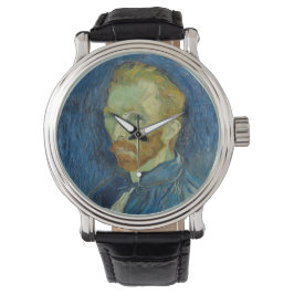 Zelfportret van Vincent Van Gogh 1889 Horloge