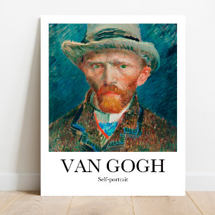 Zelfportret van Vincent Van Gogh Poster