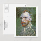 Zelfportret, Vincent van Gogh Briefkaart (Voorkant / Achterkant)