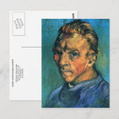 Zelfportret, Vincent van Gogh Briefkaart (Voorkant / Achterkant)