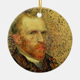 Zelfportret Vincent van Gogh, Klassieke Kunst Repr Keramisch Ornament