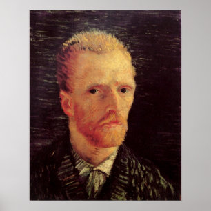 Zelfportret Vincent van Gogh, Klassieke Kunst Repr Poster