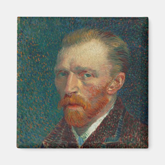 zelfportret | Vincent van Gogh Magneet (Voorkant)