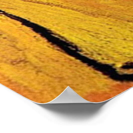 Zelfportret, Vincent van Gogh. Poster (Hoek)