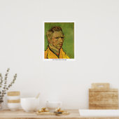 Zelfportret, Vincent van Gogh. Poster (Keuken)