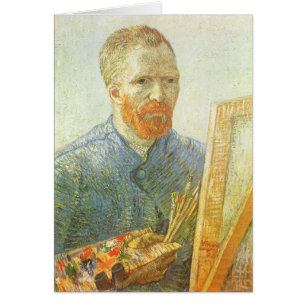 Zelfportret voor Easel, Vincent van Gogh