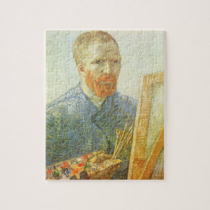 Zelfportret voor het ezel, Vincent van Gogh Legpuzzel