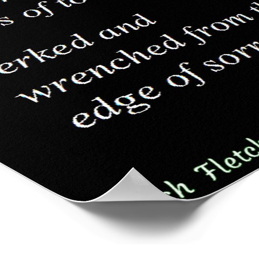 Zelfrespect Poster (Hoek)