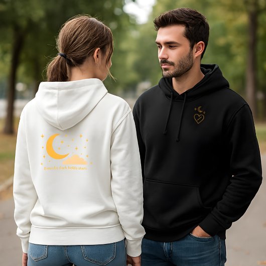 Zelfs de Dark Holds Stars Hoodie