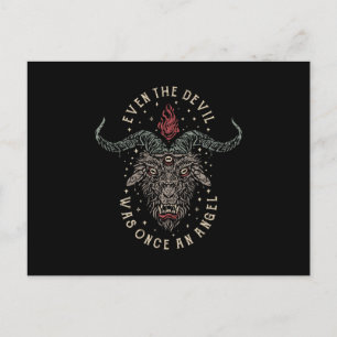Zelfs de duivel was ooit een engel briefkaart