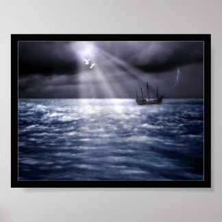 Zelfs door de proeven poster