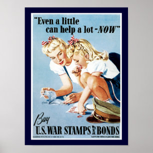 Zelfs een klein beetje kan NU helpen Poster