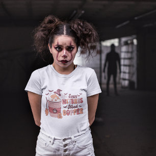 Zelfs heksen hebben koffie nodig Halloween Family T-shirt