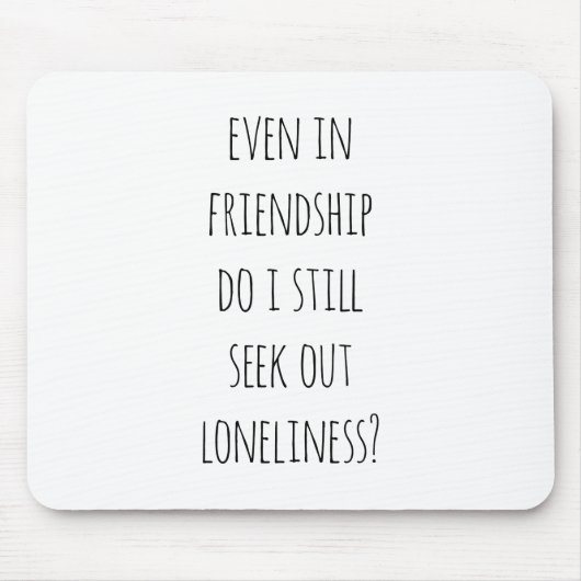 Zelfs in de Muismat van vriendschap (Voorkant)