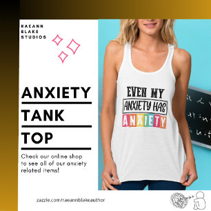 Zelfs Mijn Angst Is Angstig Dames Tanktop