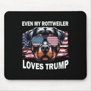 Zelfs mijn Rottweiler houdt van Trump, Trump-aanha Muismat
