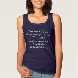 Zelfs na al die tijd - Hafiz Women's Tanktop