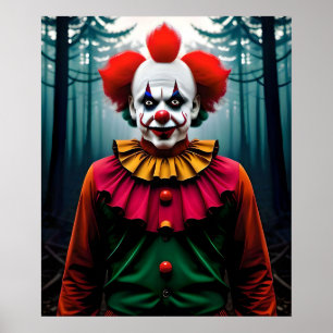 Zelfs slank man heeft een clown nodig poster
