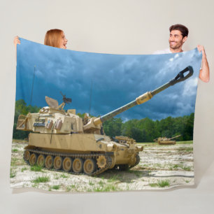 ZELFSTANDIG HOWITZER - M109 Paladin Fleece Deken